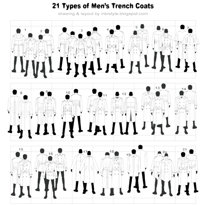 Men's Trench Coats