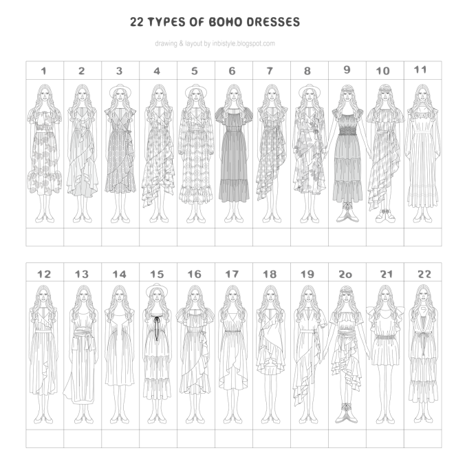  BOHO Dresses 